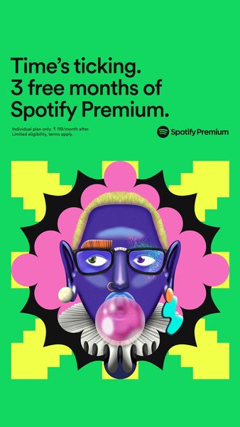 3 Months Spotify Premium Campaign 2022 end 3